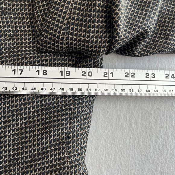 Canali Made In Italy Mens Blazer Brown Patterned Sport Coat Jacket 52R 100% Wool - Picture 5 of 11